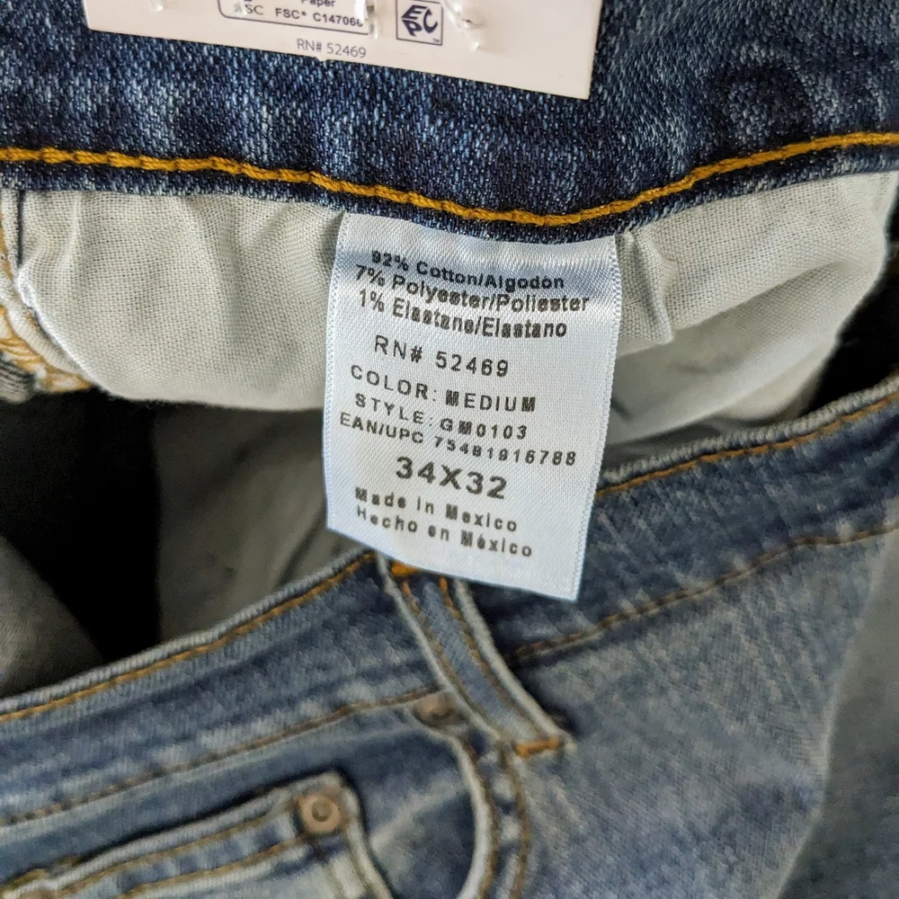 NWT Men's Bootcut Denim Jeans